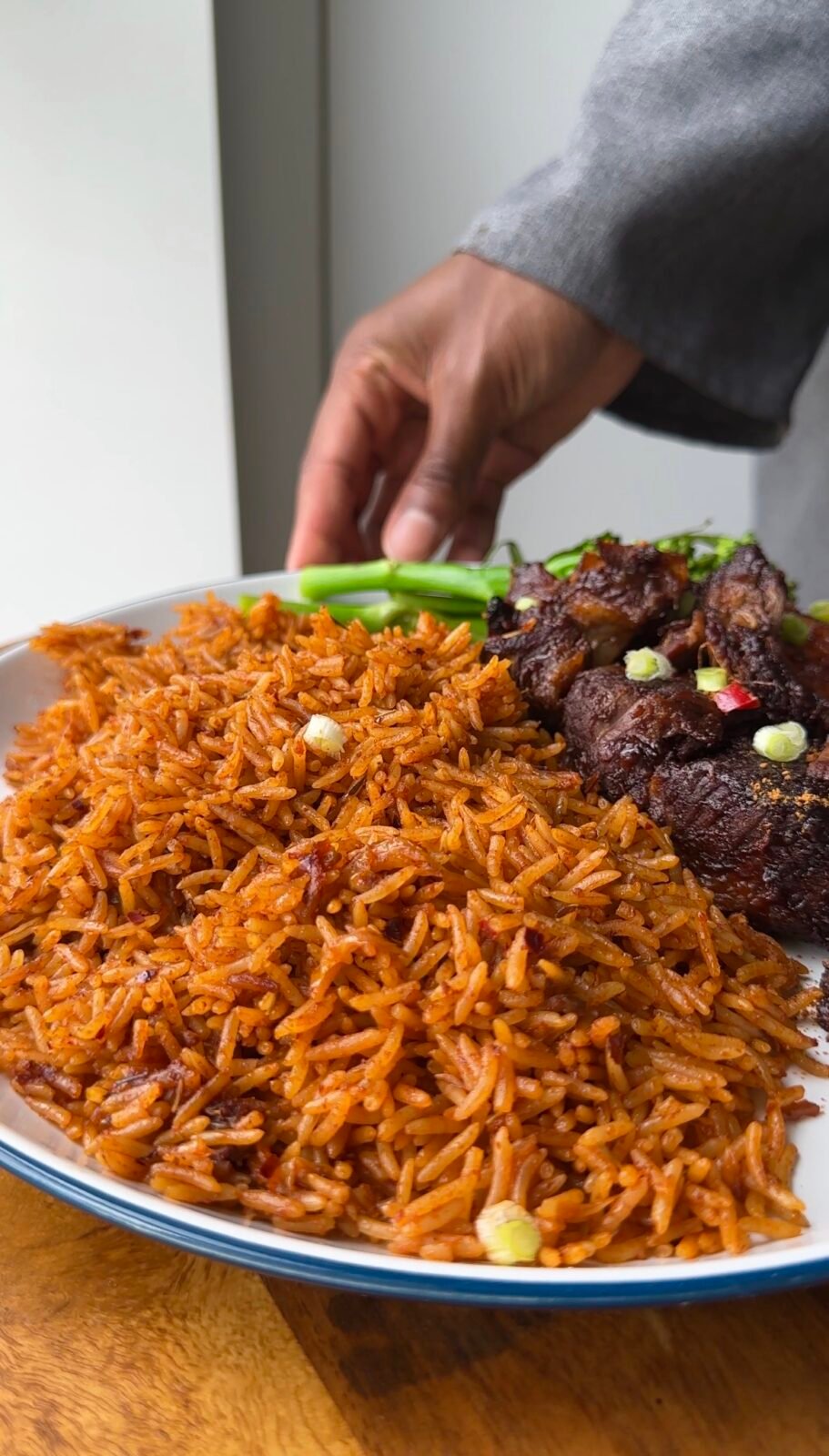 Easy to Make Jollof Rice and Suya Barbecue Ribs